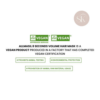 ALLMASIL - 8 Seconds Volume Hair Mask - Stellar K-Beauty