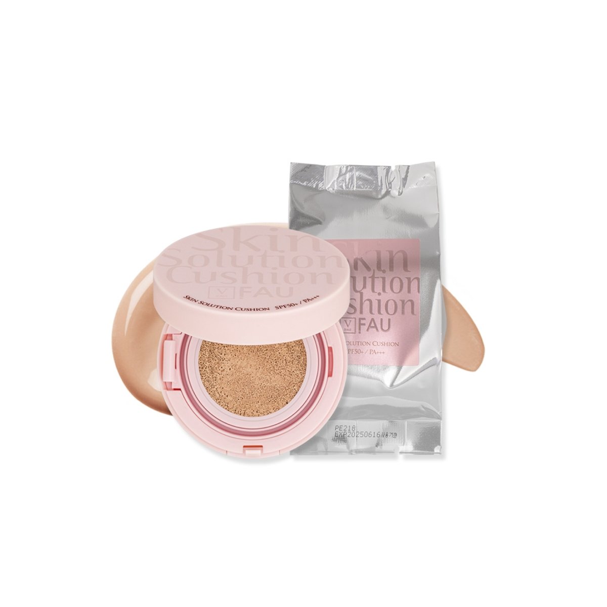 FAU - Skin Solution Cushion (Pink) - Stellar K-Beauty