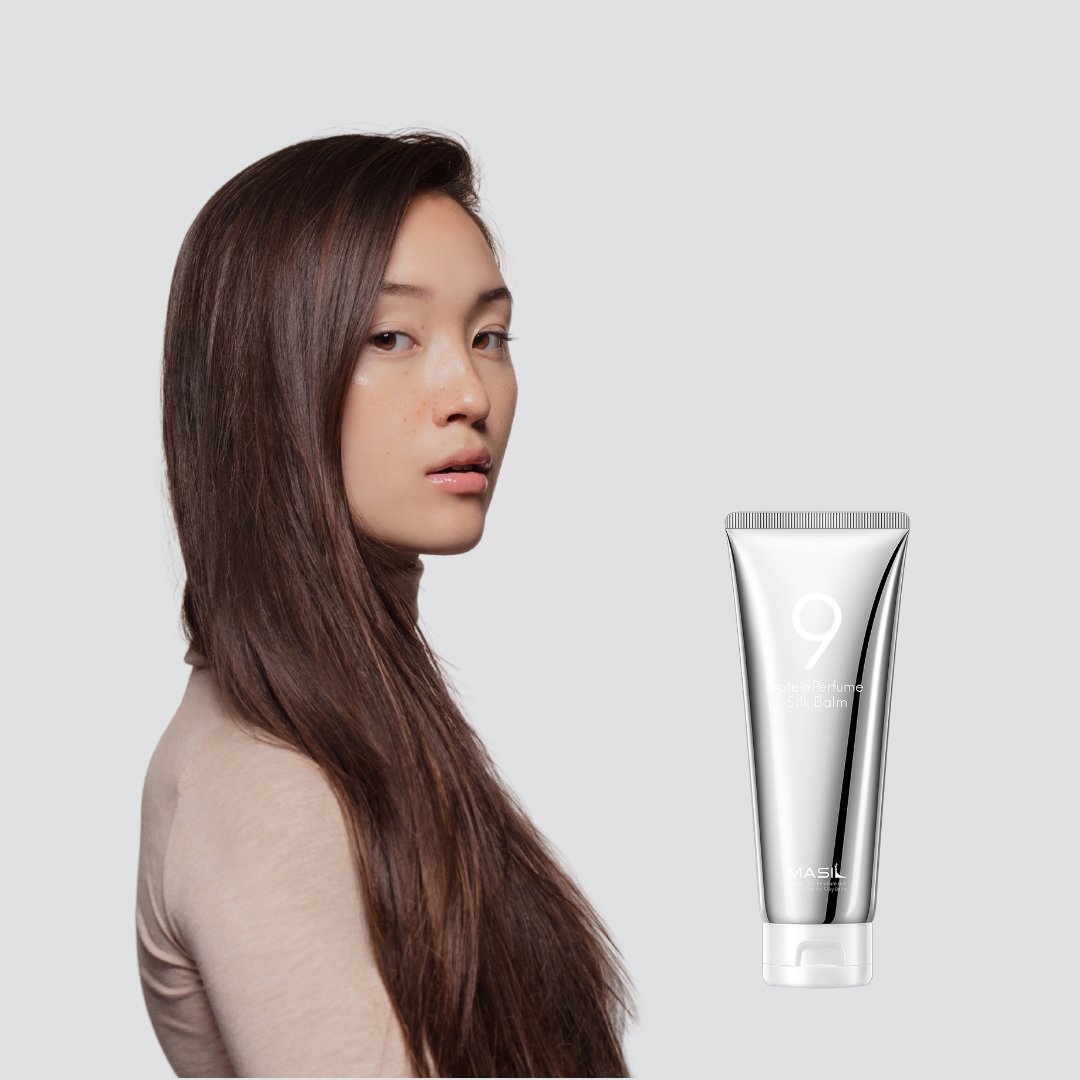 MASIL - 9 Protein Perfume Silk Balm (Silver Edition) - Stellar K-Beauty
