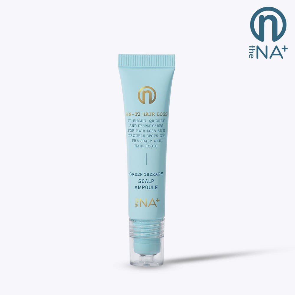 THE NA PLUS - THE NA+ ANTI HAIR LOSS GREEN THERAPY SCALP AMPOULE 12G - Stellar K-Beauty